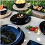 Bol pour Apéritifs Quid Select Basic Noir Mélamine 13 cm (24 Unités)
