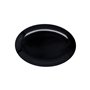 Plateau Quid Select Basic Noir Mélamine 25 x 18 cm (24 Unités)