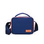 Ensemble de sac alimentaire réutilisable Quid Sarao Bleu Textile Sans BPA 21 x 16 x 14 cm (6 Unités)