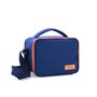 Ensemble de sac alimentaire réutilisable Quid Sarao Bleu Textile Sans BPA 21 x 16 x 14 cm (6 Unités)