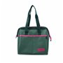 Ensemble de sac alimentaire réutilisable Quid Sarao Vert Textile Sans BPA 24 x 23 x 16 cm (6 Unités)