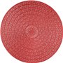 Dessous de plat Quid Habitat Rouge Plastique Ø 38 cm (12 Unités)