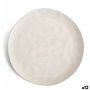 Assiette plate Bidasoa Cosmos Blanc Céramique 26 cm (12 Unités)
