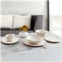 Assiette plate Bidasoa Cosmos Blanc Céramique 26 cm (12 Unités)