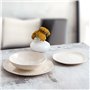 Assiette à dessert Bidasoa Cosmos Blanc Céramique Ø 20 cm (12 Unités)