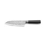 Couteau Santoku Richardson Sheffield Katana Noir Métal Bakélite 17,5 cm (6 Unités)