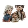 Crèche de Noël DKD Home Decor Résine Multicouleur (16 x 9 x 12 cm) (2 Unités)