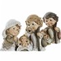 Crèche de Noël DKD Home Decor Résine Multicouleur (16 x 9 x 12 cm) (2 Unités)