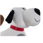 Jouet Peluche Home ESPRIT Blanc Marron Gris Polyester Chien 22 x 21 x 26 cm (4 Unités)