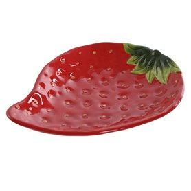 Assiette Home ESPRIT Rouge Grès Moderne 23