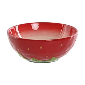 Bol Home ESPRIT Rouge Grès Moderne 15