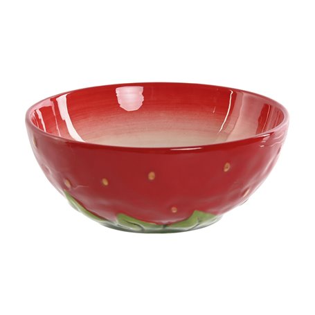 Bol Home ESPRIT Rouge Grès Moderne 15