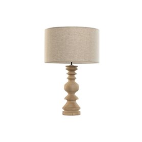 Lampe de bureau Home ESPRIT Beige Naturel Bois de manguier 50 W 220 V 40 x 40 x 60 cm 35 x 35 x 55 cm Lampe de bureau Home ESPRIT Beige Naturel Bois de manguier 50 W 220 V 40 x 40 x 60 cm 35 x 35 x 55 cm