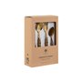 Couverts Home ESPRIT Doré Naturel Acier inoxydable ABS 3 x 2 x 16 cm 24 Pièces