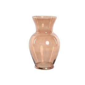 Vase Home ESPRIT Ambre Verre Moderne 16 x 16 x 27 cm