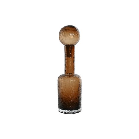 Vase Home ESPRIT Marron Verre Moderne 12