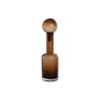 Vase Home ESPRIT Marron Verre Moderne 12