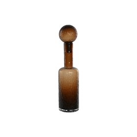 Vase Home ESPRIT Marron Verre Moderne 12