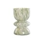 Vase Home ESPRIT Vert Crème Verre Moderne 16 x 16 x 24 cm