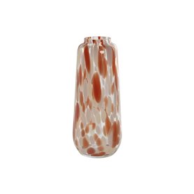 Vase Home ESPRIT Crème Terre cuite Verre Moderne 12