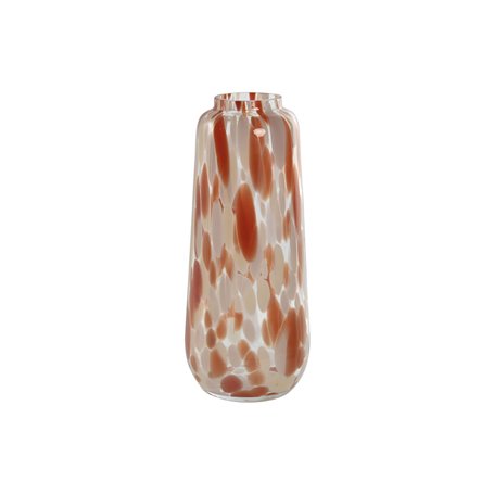 Vase Home ESPRIT Crème Terre cuite Verre Moderne 12