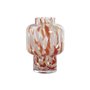 Vase Home ESPRIT Crème Terre cuite Verre Moderne 15 x 15 x 21 cm