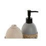 Distributeur de Savon Home ESPRIT Gris Crème Dolomite (2 Unités)