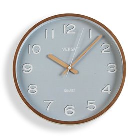 Horloge Murale Versa Vert Plastique Quartz 4