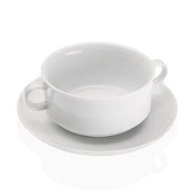 Tasses pour soupe Versa Blanc 17 x 6 x 12