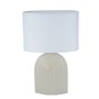 Lampe de bureau Versa Beige Céramique 26 x 39 cm
