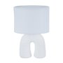 Lampe de bureau Versa Blanc Céramique 18 x 28 cm