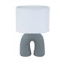 Lampe de bureau Versa Gris Céramique 18 x 28 cm