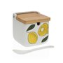 Sucrier Versa Céramique Bambou Porcelaine Dolomite 8 x 8 x 8 cm Citron
