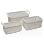 Set de basket Versa Serpentine Textile 28 x 18 x 14 cm