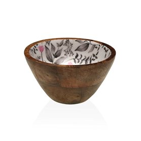Bol Versa Caprice Bambou Porcelaine Bois de manguier