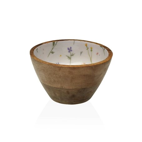Bol Versa Laison Bambou Porcelaine Bois de manguier
