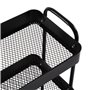 Etagère de salle de bains Versa Noir 30 x 76 x 46 cm