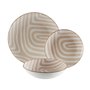 Assiettes Versa Denali Beige Porcelaine