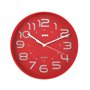 Horloge Murale Versa Rouge Plastique 3