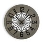 Horloge Murale Versa Bois MDF 60 x 6 x 60 cm