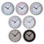 Horloge Murale Versa Bleu Bois 4,2 x 30 x 30 cm