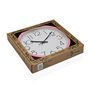 Horloge Murale Versa Rose Bois 4,2 x 30 x 30 cm