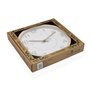 Horloge Murale Versa Beige Bois 4,2 x 30 x 30 cm