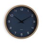 Horloge Murale Versa Bleu Bois 4