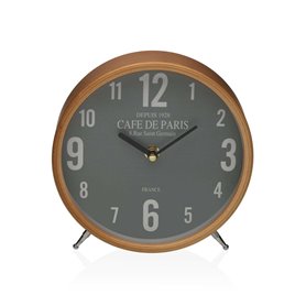 Horloge de table Versa Cafe de Paris Vert Métal 4