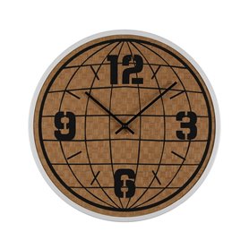 Horloge Murale Versa Métal 4 x 40 x 40 cm