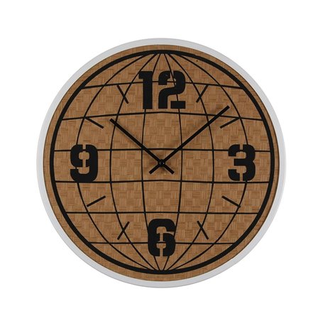 Horloge Murale Versa Métal 4 x 40 x 40 cm