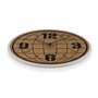 Horloge Murale Versa Métal 4 x 40 x 40 cm
