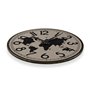 Horloge Murale Versa Métal Mappemonde 4 x 40 x 40 cm