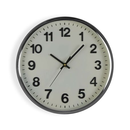 Horloge Murale Versa Blanc Plastique 4